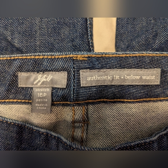 New with tags! J.Jill bootcut jeans, size 16P - Picture 7 of 14